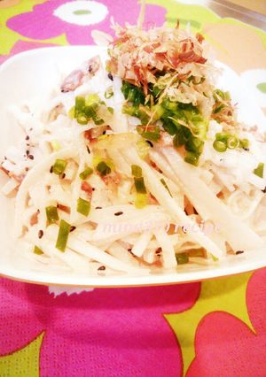 簡単♪梅マヨ大根サラダ-レシピのメイン写真