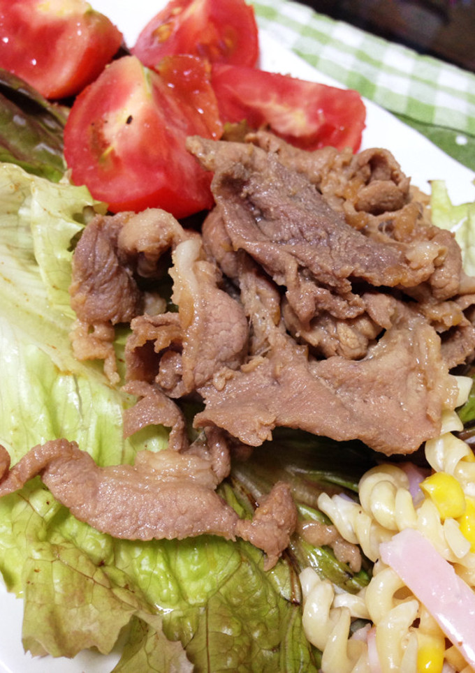 簡単生姜焼き-レシピのメイン写真