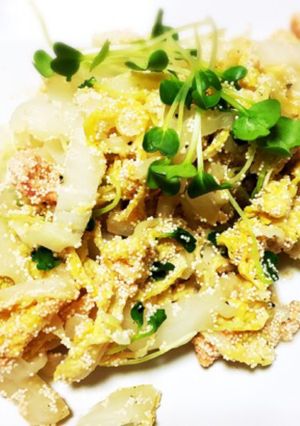 手軽に一品☆白菜とタラコの炒めもの-レシピのメイン写真