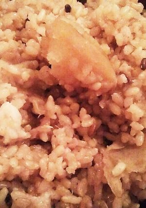 じゃがいもとニンニクの炊き込みご飯-レシピのメイン写真