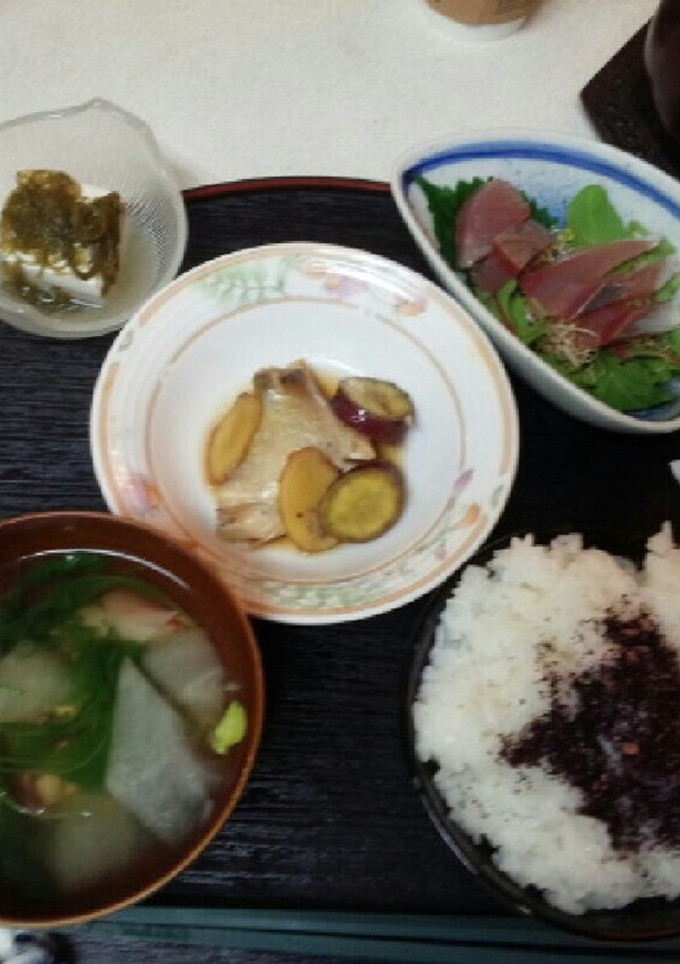 血管ダイエット食516（シマアジ煮付け）-レシピのメイン写真