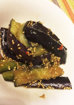 冷めても皮まで美味しい！茄子のきんぴら-レシピのメイン写真