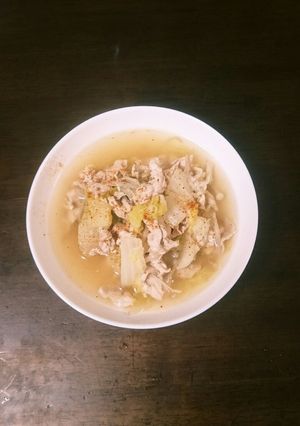 簡単♪豚肉と白菜のコンソメ煮-レシピのメイン写真