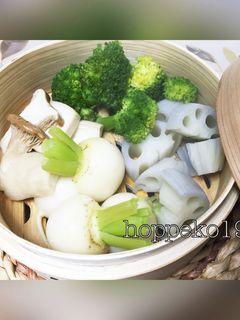 ほっこり☆温野菜のゆうごはん-レシピのメイン写真