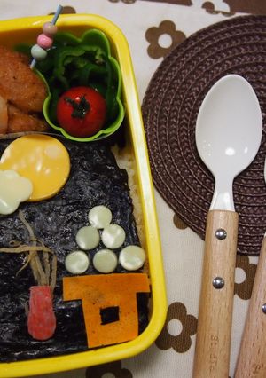 十五夜★お月見うさちゃん弁当-レシピのメイン写真