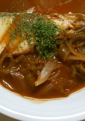 簡単！タラのフライパン蒸し トマトソース-レシピのメイン写真