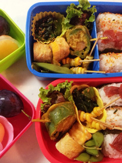 ピーマンと魚肉ソーセージ串 カレー風味-レシピのメイン写真
