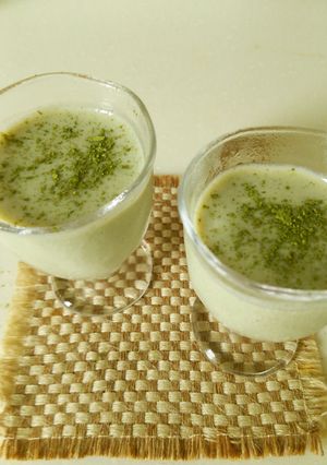 豆腐de抹茶プリン-レシピのメイン写真