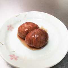 栗の渋皮煮-レシピのメイン写真