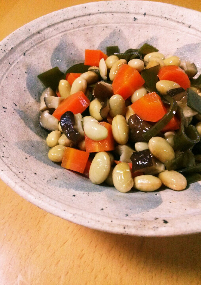 ★簡単に和の一品！お豆さんの煮物★-レシピのメイン写真
