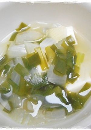 離乳食完了期　豆腐と新玉ねぎのスープ-レシピのメイン写真