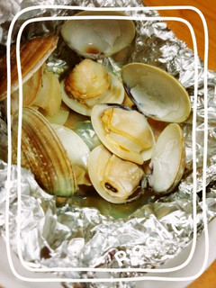ハマグリの簡単蒸し焼き♡-レシピのメイン写真