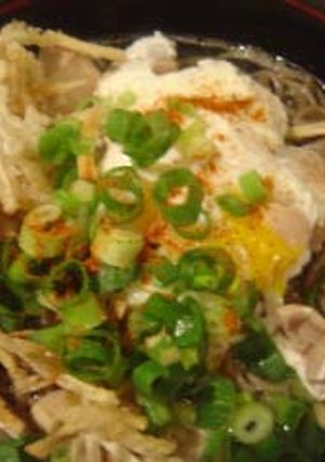 牛蒡鶏そば-レシピのメイン写真