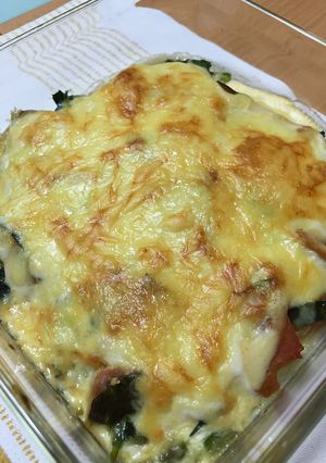 南瓜とほうれん草の豆腐クリームグラタン-レシピのメイン写真