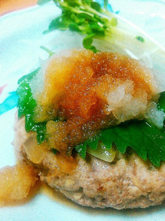 簡単☆豆腐ハンバーグ おろしポン酢 和風-レシピのメイン写真