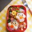 秋のリスさん弁当