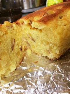 さつまいもとりんごがゴロッとケーキ-レシピのメイン写真