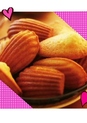 ホットケーケーキミックスでマドレーヌ-レシピのメイン写真