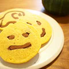 รูปของ 米粉のかぼちゃパンケーキ☆アレルギー対応