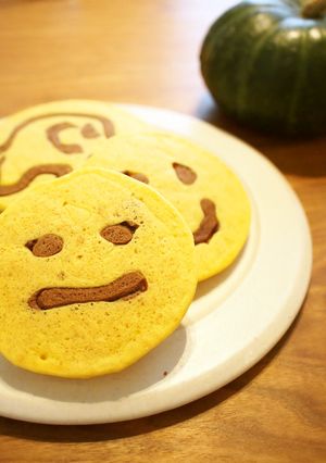 米粉のかぼちゃパンケーキ☆アレルギー対応-レシピのメイン写真
