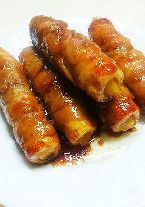 竹輪とじゃがいもの豚肉巻き-レシピのメイン写真