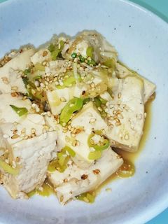 豆腐のみりん醤油炒め-レシピのメイン写真