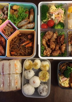 2015 運動会のお弁当♪(保育園).-レシピのメイン写真