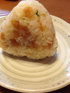 あげ玉おにぎり-レシピのメイン写真