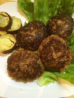 新食感♪れんこんハンバーグ-レシピのメイン写真