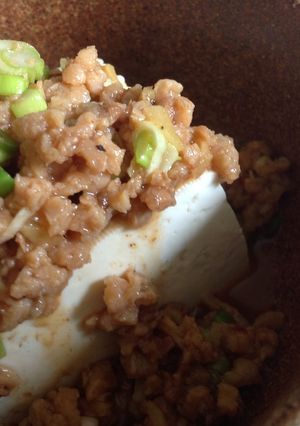 【惣菜】ほんわか、大豆そぼろの温奴-レシピのメイン写真