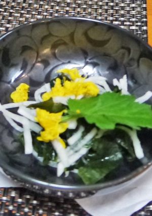 今が旬。菊花大根-レシピのメイン写真