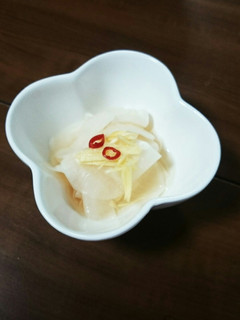 大根の酢の物-レシピのメイン写真