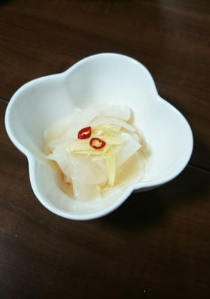 大根の酢の物-レシピのメイン写真
