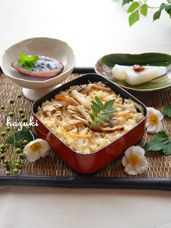 もちもちMax♬本格きのこおこわ-レシピのメイン写真
