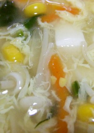 豆腐と卵のスープ♪-レシピのメイン写真
