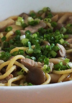 簡単和風きのこスープパスタ☆-レシピのメイン写真