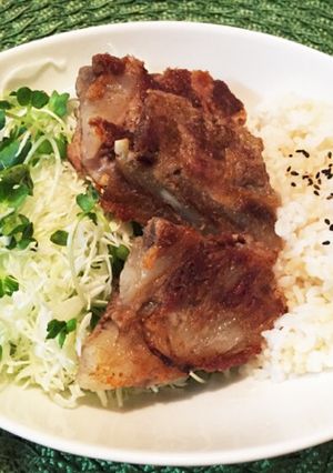 簡単 豚軟骨焼き♡圧力鍋で美味しく作ろう-レシピのメイン写真