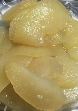 材料2つ りんご煮-レシピのメイン写真