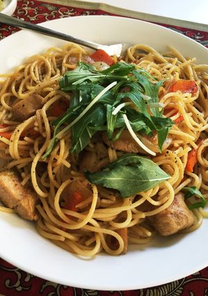 簡単！ランチに！絶品和風パスタ♡-レシピのメイン写真