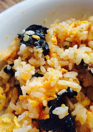味付けのりチャーハン☆ひとりご飯用-レシピのメイン写真