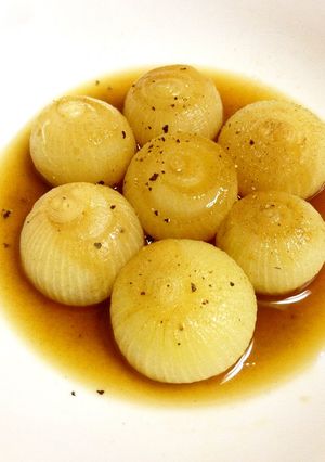 ペコロスのブラックペッパー煮-レシピのメイン写真