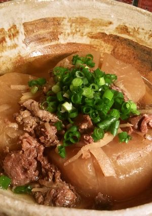 圧力鍋とだし袋で♪ 大根と牛肉の煮物-レシピのメイン写真