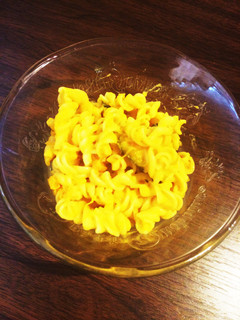 煮物をリメイク!かぼちゃのマカロニサラダ-レシピのメイン写真