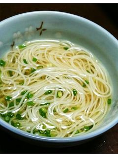簡単♪コンソメにゅうめん-レシピのメイン写真
