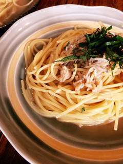 旨味いっぱい♡帆立としらすの和風パスタ-レシピのメイン写真