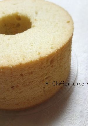 ＊わたあめシフォン＊優しい甘さのたまご味-レシピのメイン写真