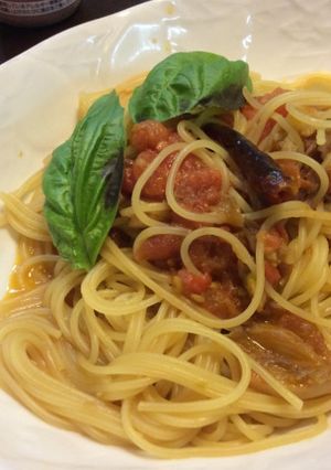 フレッシュトマトとベーコンのパスタ-レシピのメイン写真