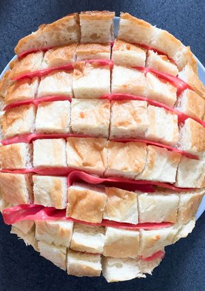 フランスパンハムチーズサンド焼-レシピのメイン写真