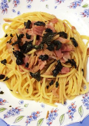 超簡単☆ツナとベーコンの和風パスタ-レシピのメイン写真