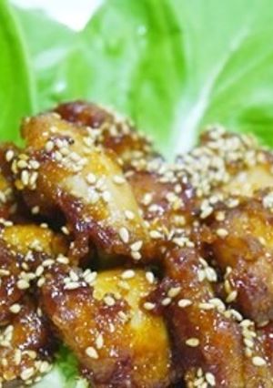 アクティフライで韓国風鶏の唐揚げ-レシピのメイン写真